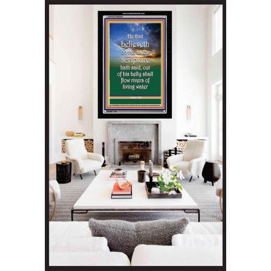 THE RIVERS OF LIFE   Framed Bedroom Wall Decoration   (GWASCEND241)   