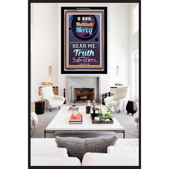 TRUTH OF THY SALVATION   Framed Bible Verses   (GWASCEND8017)   