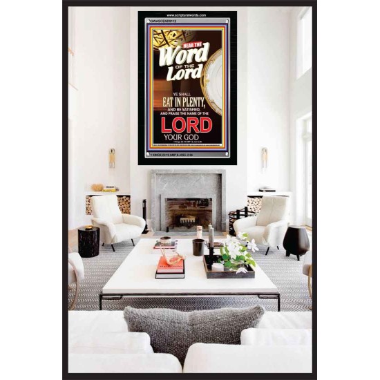 THE WORD OF THE LORD   Bible Verses  Picture Frame Gift   (GWASCEND9112)   