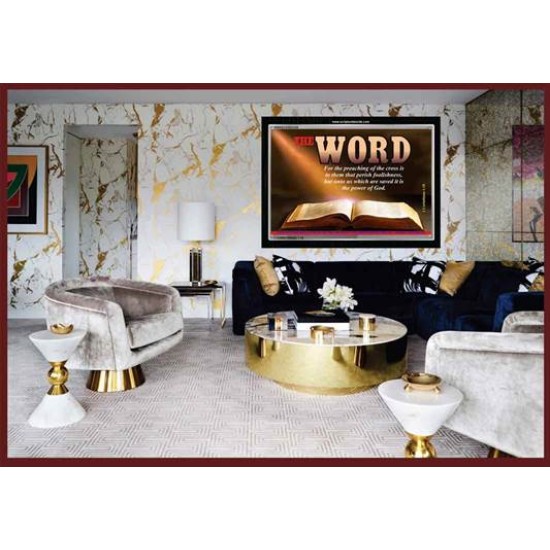 THE WORD   Inspiration office art and wall dcor   (GWASCEND3335)   