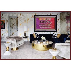 WIN ETERNAL LIFE   Inspiration office art and wall dcor   (GWASCEND6602)   "33x25"