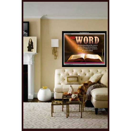 THE WORD   Inspiration office art and wall dcor   (GWASCEND3335)   