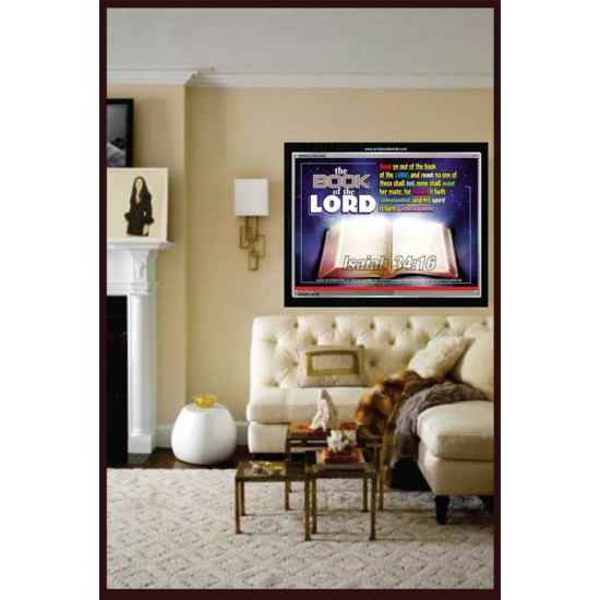 THE BOOK OF THE LORD   Framed Interior Wall Decoration   (GWASCEND3502)   