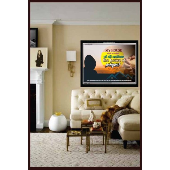 THE HOUSE OF PRAYER   Kitchen Wall Art   (GWASCEND4063)   