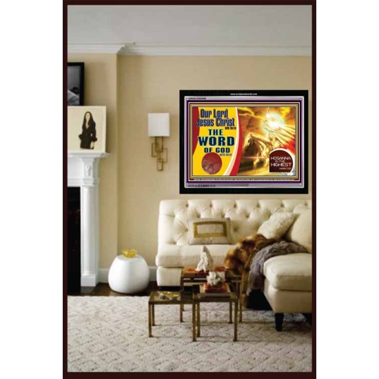 THE WORD OF GOD   Framed Hallway Wall Decoration   (GWASCEND5496)   