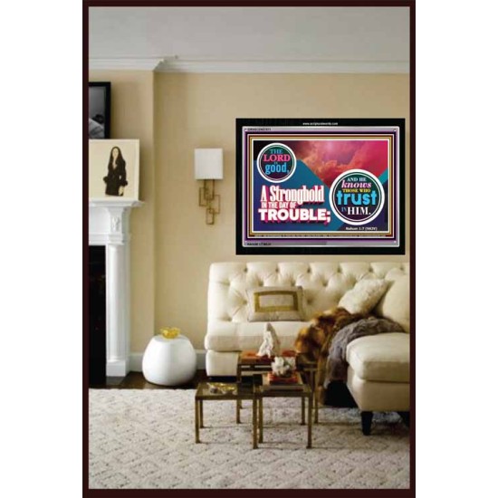 THE LORD IS GOOD   Scripture Art Frame   (GWASCEND7871)   