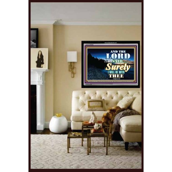 SURELY I WILL BE WITH YOU   Bible Verse Frame Online   (GWASCEND8292)   