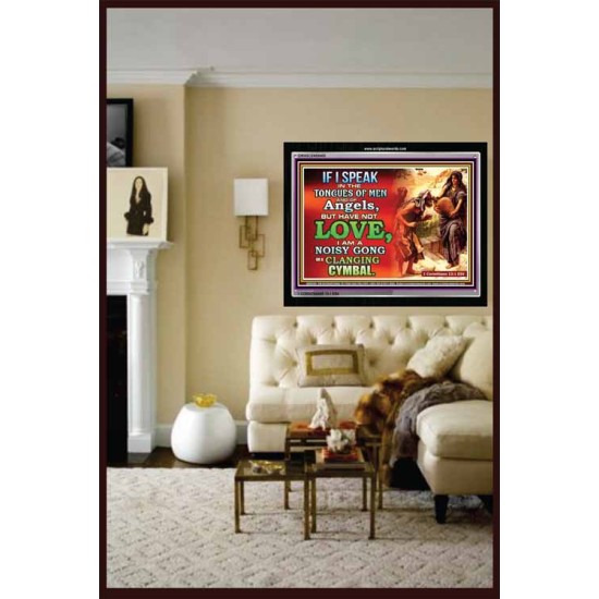 SHOW LOVE   Custom Modern Wall Art   (GWASCEND8405)   