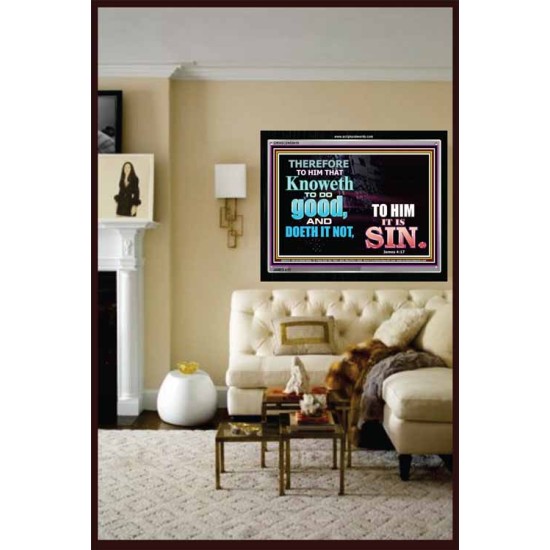 SIN   Custom Frame Inspiration Bible Verse   (GWASCEND8419)   