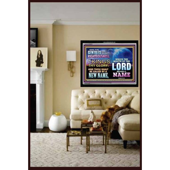 A NEW NAME   Contemporary Christian Paintings Frame   (GWASCEND8875)   