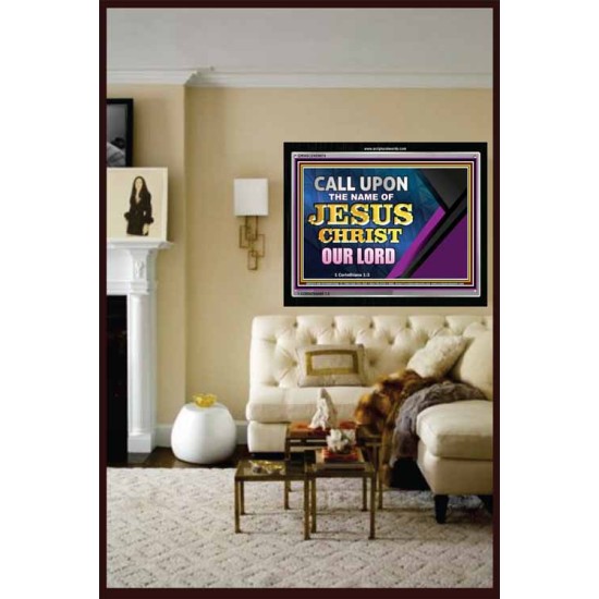 THE NAME OF JESUS   Scripture Frame Signs   (GWASCEND9074)   