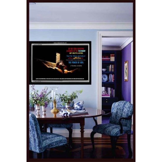 THE POWER OF GOD   Biblical Paintings Acrylic Glass Frame   (GWASCEND4033)   