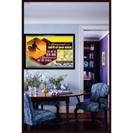 THE NEW MAN   Contemporary Christian Paintings Frame   (GWASCEND5154)   