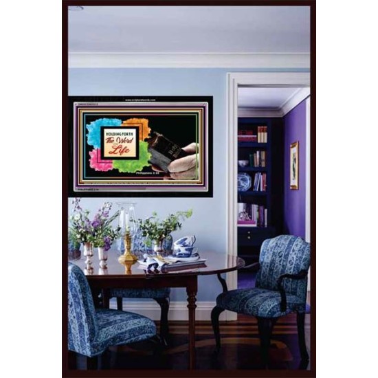 THE WORD OF LIFE   Bible Verse Acrylic Glass Frame   (GWASCEND5313)   