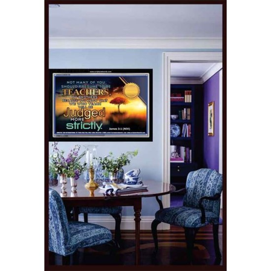 TEACHERS   Framed Sitting Room Wall Decoration   (GWASCEND6750)   