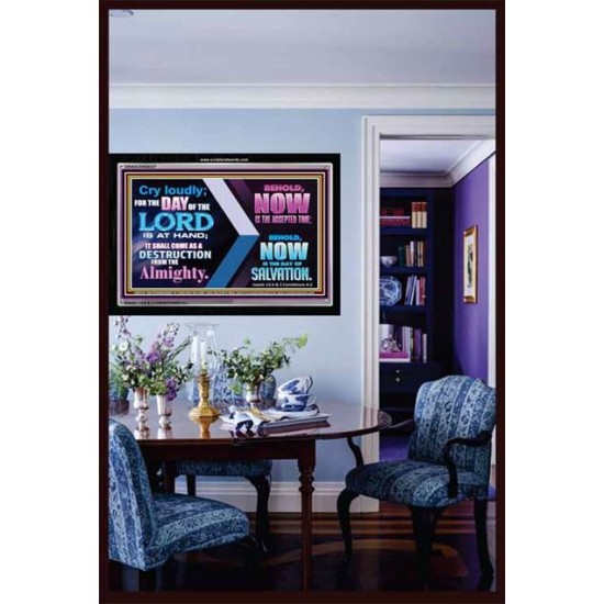 THE ACCEPTED TIME   Inspiration office art and wall dcor   (GWASCEND8227)   