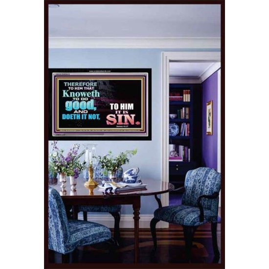 SIN   Custom Frame Inspiration Bible Verse   (GWASCEND8419)   