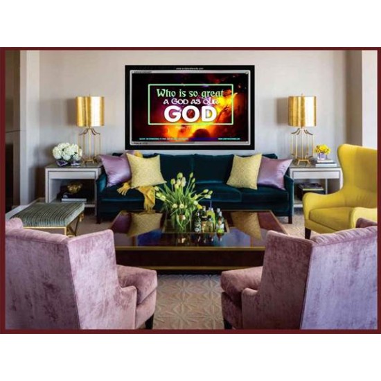 THE GREAT GOD   Framed Bible Verses   (GWASCEND4287)   