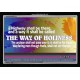 THE WAY OF HOLINESS   Frame Bible Verses Online   (GWASCEND1015)   