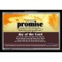 THE LORD IS NOT SLACK CONCERNING HIS PROMISES   Bible Verse Frame for Home Online   (GWASCEND1033)   "33x25"