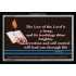 THE LAW OF THE LORD   Bible Verse Frame   (GWASCEND1101)   "33x25"