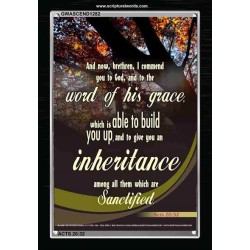 THE WORD OF HIS GRACE   Frame Bible Verse   (GWASCEND1282)   