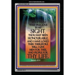 YOU ARE PRECIOUS IN THE SIGHT OF THE LORD   Christian Wall Dcor   (GWASCEND129)   "25x33"