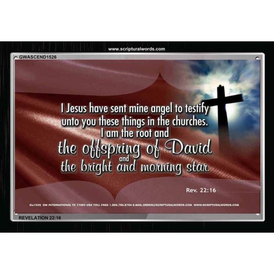 THE OFFSPRING OF DAVID   Printable Bible Verses to Framed   (GWASCEND1526)   