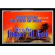 THIS IS THE FINGER OF GOD   Large Framed Scripture Wall Art   (GWASCEND1527)   