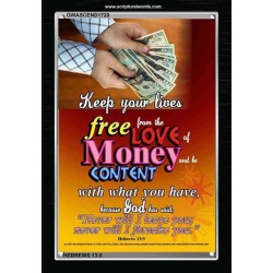 BE CONTENT   Frame Bible Verse   (GWASCEND1720)   "25x33"