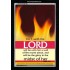 WALL OF FIRE ROUND ABOUT YOU   Bible Verses Poster   (GWASCEND186)   "25x33"