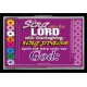 SING UNTO THE LORD   Bible Scriptures on Love frame   (GWASCEND2005)   