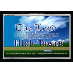 THE LORD IS MY ROCK   Contemporary Christian poster   (GWASCEND2043)   