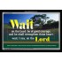 WAIT ON THE LORD   Contemporary Wall Decor   (GWASCEND270)   "33x25"
