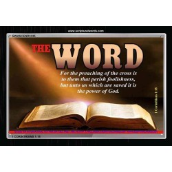 THE WORD   Inspiration office art and wall dcor   (GWASCEND3335)   