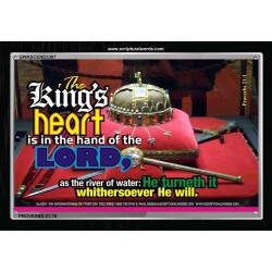 THE KINGS HEART   Christian Art Work   (GWASCEND3367)   