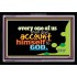 YOU SHALL GIVE ACCOUNT   Frame Scriptural Dcor   (GWASCEND3798)   "33x25"