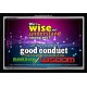 WISDOM   Scriptural Framed Signs   (GWASCEND3817)   