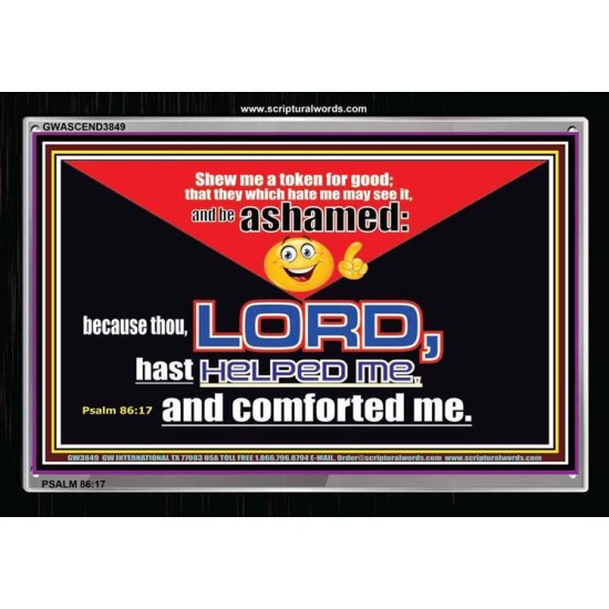 THE LORD MY HELPER   Biblical Art   (GWASCEND3849)   