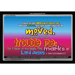 THE MARKS OF THE LORD JESUS   Bible Verses Wall Art   (GWASCEND3853)   