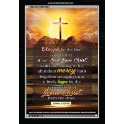 ABUNDANT MERCY   Christian Quote Framed   (GWASCEND3907)   