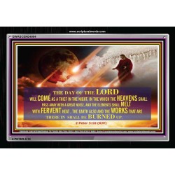 THE DAY OF THE LORD   Frame Scriptural Wall Art   (GWASCEND4094)   