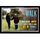 WALK WITH THE WISE   Custom Framed Bible Verses   (GWASCEND4294)   