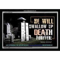 SWALLOW DEATH FOREVER   Framed Art & Wall Decor   (GWASCEND4302)   