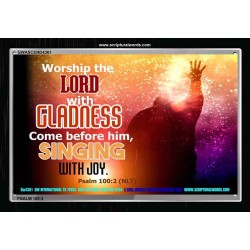 WORSHIP THE LORD   Art & Wall Dcor   (GWASCEND4361)   