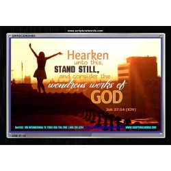 STAND STILL   Bible Verse Frame Art Prints   (GWASCEND4483)   