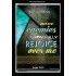 WRONGFULLY REJOICE OVER ME   Acrylic Glass Frame Scripture Art   (GWASCEND4555)   "25x33"