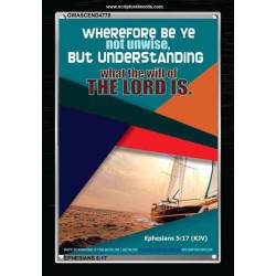 THE WILL OF THE LORD   Custom Framed Bible Verse   (GWASCEND4778)   