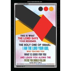 WHAT IS GOOD FOR YOU   Bible Verse Frame   (GWASCEND4829)   "25x33"