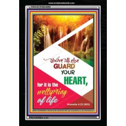 WELLSPRING OF LIFE   Christian Artwork Frame   (GWASCEND4890)   "25x33"